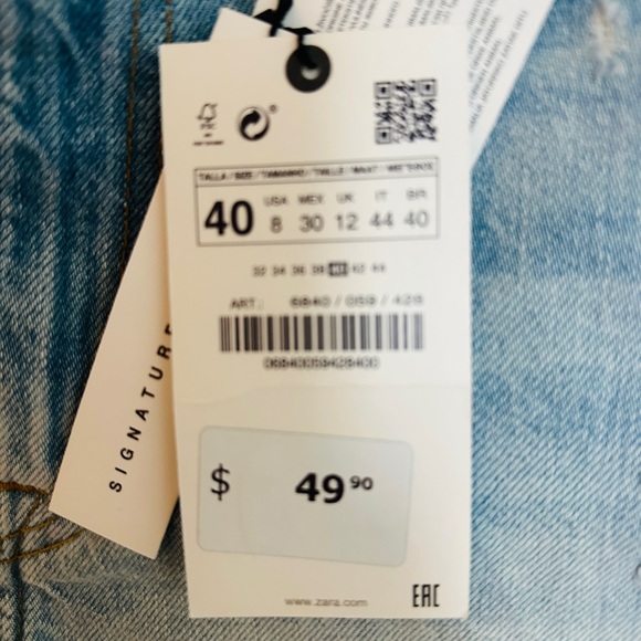 Zara high waist short in size 40 - Picture 3 of 3